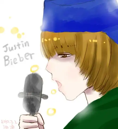 谁有q版的justin bieber啊