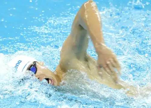 游泳全国冠军赛男子800米自由泳决赛赛况