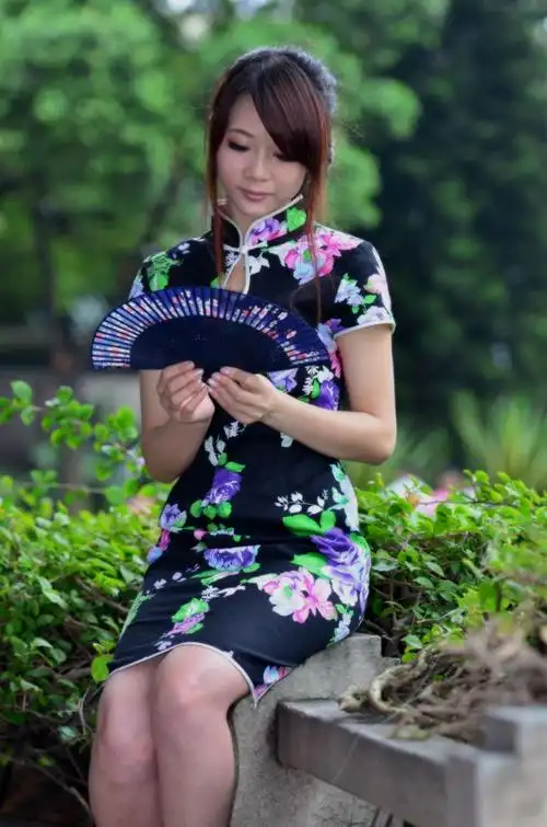 标题:西关旗袍丽人二