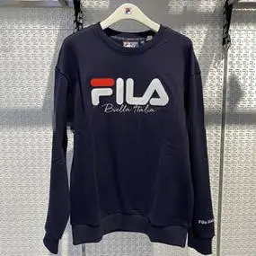 fila斐乐22冬男女情侣同款运动时尚纯棉彩色套头卫衣f11u249201f