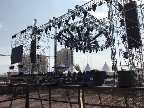 晚会舞台设备租赁高品质设备及现场安全搭建助力活动顺利举办