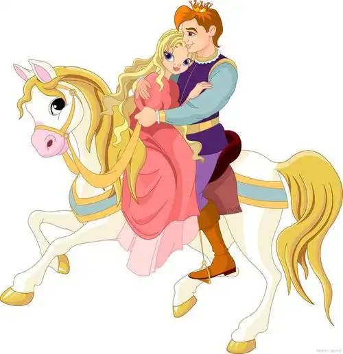 在《白雪公主》中,王子最初被称为"白马王子",没有名字.