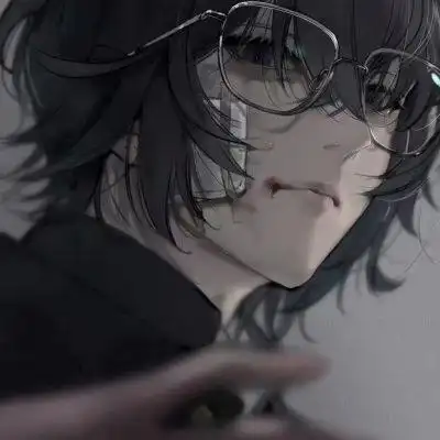 眼神冷酷动漫男生头像图片