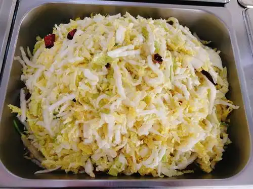 凉拌白菜心