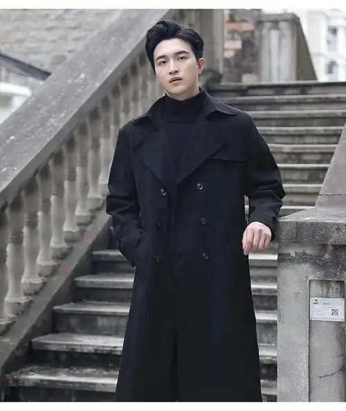 中长款男士风衣03行走的荷尔蒙