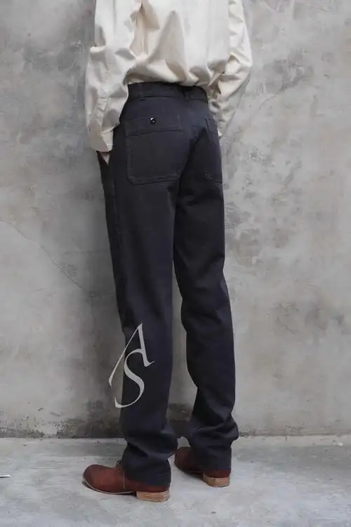 mhl 男士灰色斜纹工装裤 - autumn sonata