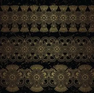 金色花纹暗纹 底纹