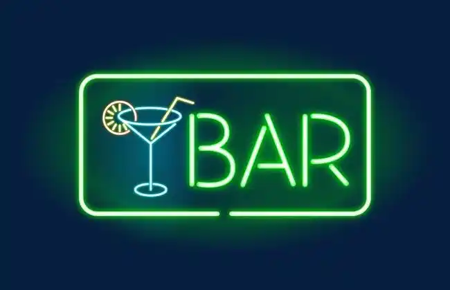 搜图123 元素 > 酒吧霓虹灯 夜晚 霓虹灯 发光 酒吧 【本作品下载内容