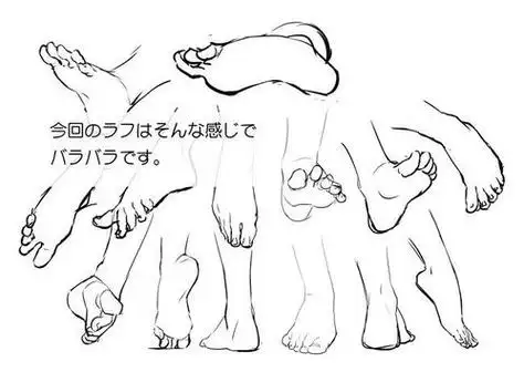 冬天如何护脚简笔画小脚丫怎么画