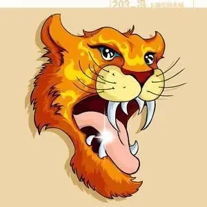 动漫老虎头像_第1页