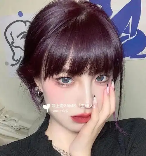 2022最新潮流色系暗紫色