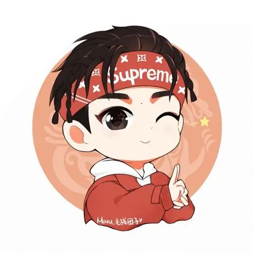 易烊千玺q版头像帅气易烊千玺动漫头像q版萌图