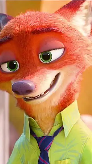 疯狂动物城,痞帅的尼克狐,迪士尼最帅王子