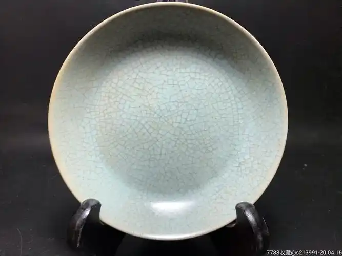 瓷片 >> 北宋宝丰清凉寺天青釉汝窑洗滚动鼠标滚轴,图片即可轻松放大