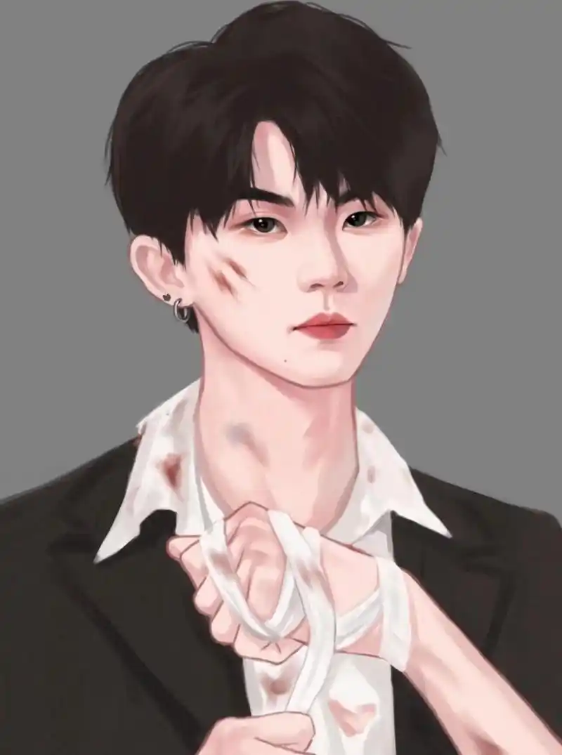 马嘉祺漫画头像 .  .