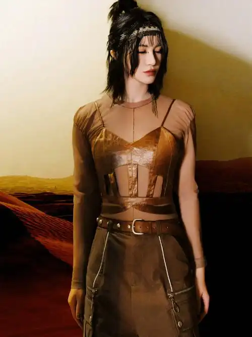 尚雯婕异域风情造型