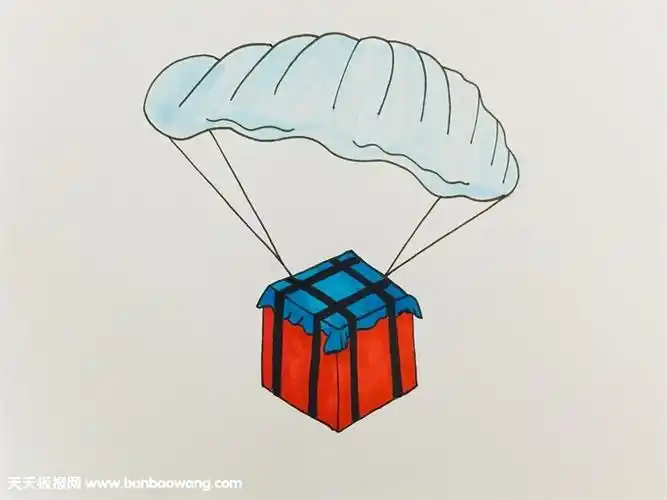 空投怎么画步骤