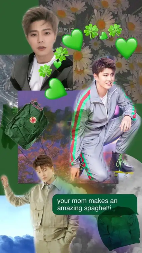 任嘉伦拼贴壁纸自制