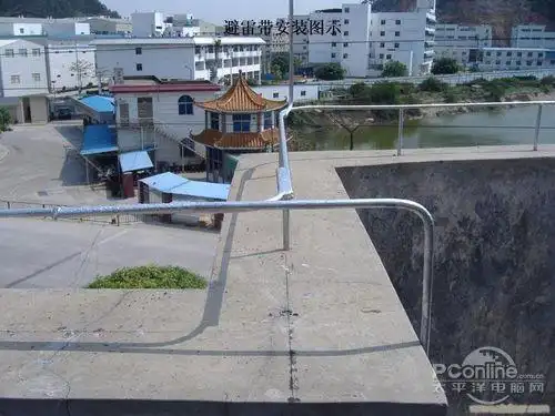 楼顶天面的避雷带