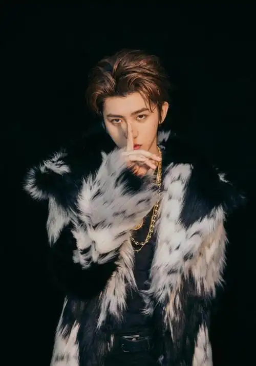 被蔡徐坤的中分发型迷倒!一直被模仿从未被超越,不愧是偶像!