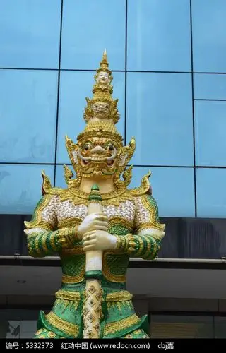 泰国夜叉保护神雕塑