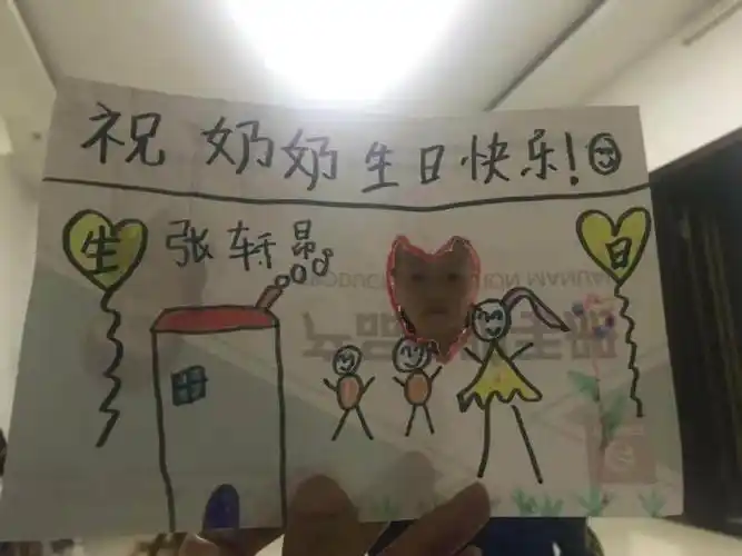 送给外祖父的贺卡祖父的生日贺卡儿童给老人的生日贺卡儿童给老师贺卡