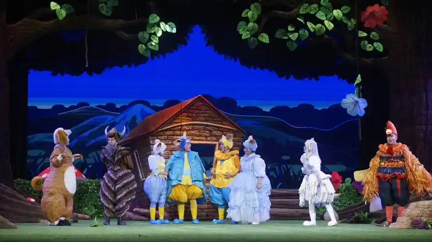 音乐儿童剧三只小猪2022年五一期间在内蒙古呼和浩特演出