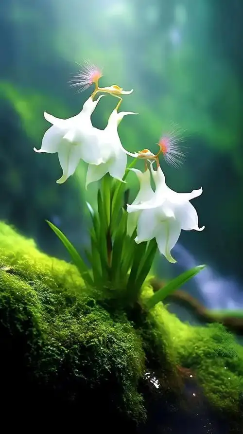 一组神奇的花草