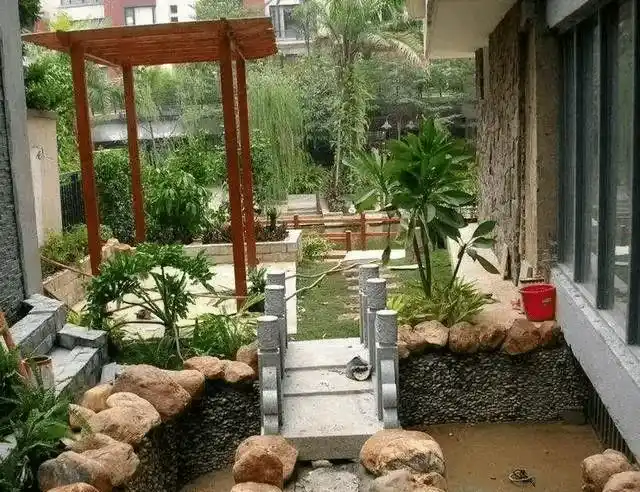 庭院风水池(客家风水池)