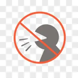 禁止说话免抠元素pngpsd禁止手机拍照图标元素pngpsd矢量禁止不允许