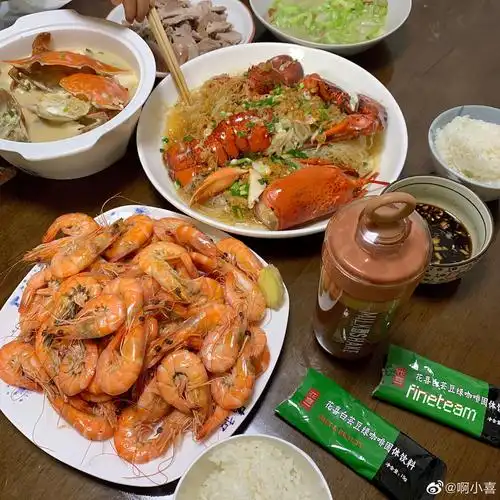 来我家吃饭吧!每天都是海鲜!