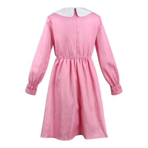 怪奇cos物语衣服粉色连衣裙第三季能力女孩elevencosplay女装