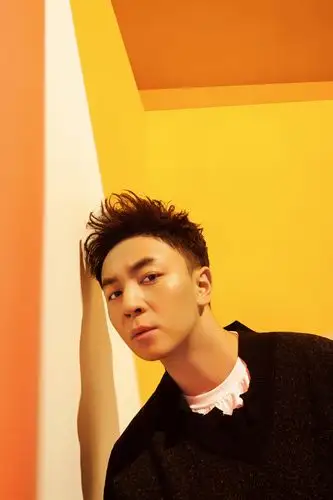 释小龙休闲风写真曝光 阳光率性上演随性范儿