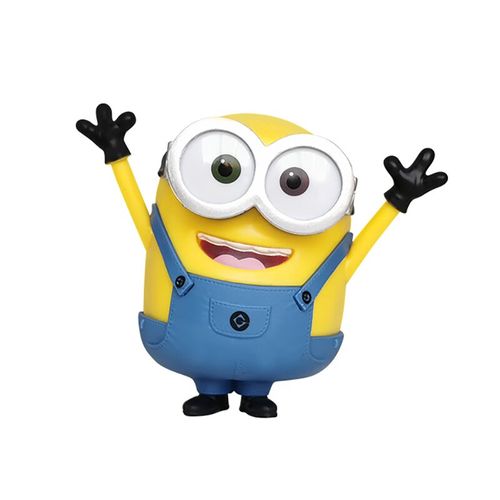 *小黄人小静态公仔神偷奶爸摆件玩偶模型玩具北京环球影城纪念品 鲍勃