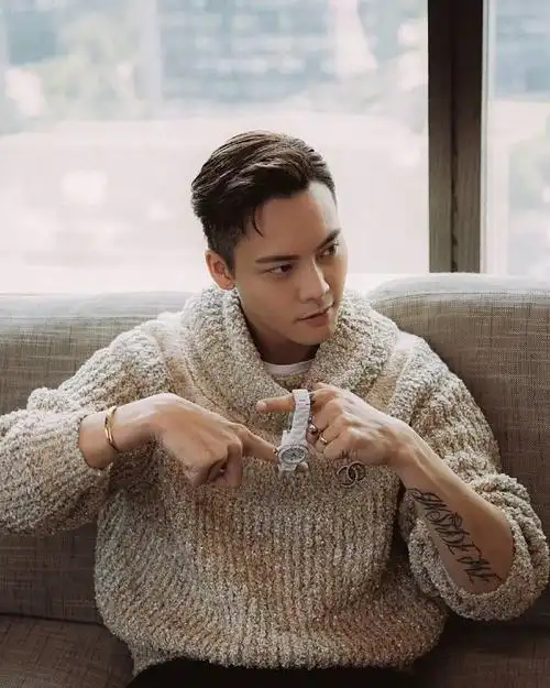 陈伟霆!背头超帅!特别酷#男生背头可以有多帅