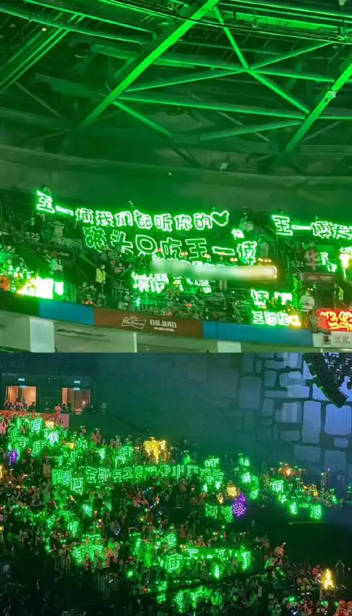 这就是街舞 灯牌##王一博出场人气