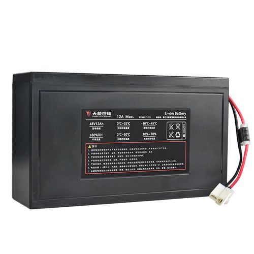 天能锂电池48伏12安 48v15a电动车电池长寿王电池家用电动车电池