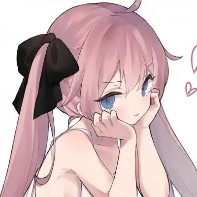 【粉色/漫头】粉红色的可爱双马尾