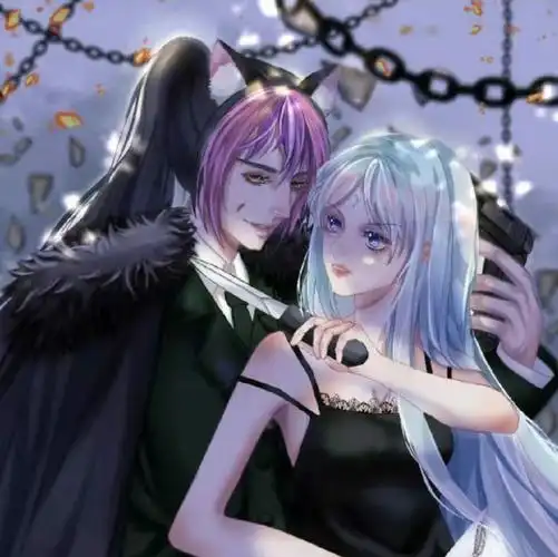 叶罗丽中的冰公主颜爵两人的同人图,一起来吃狗粮吃到饱吧