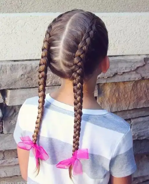各类型辫子来袭这样给女儿梳小辫子简直美翻了