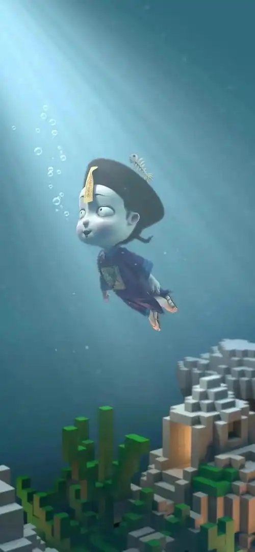 小僵尸图片,小僵尸(呆萌可爱小僵尸高清手机壁纸)