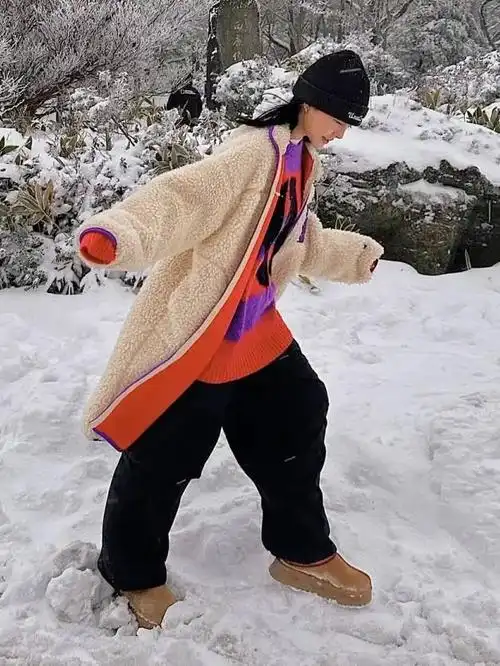 听尔滨一句劝别穿雪地靴来