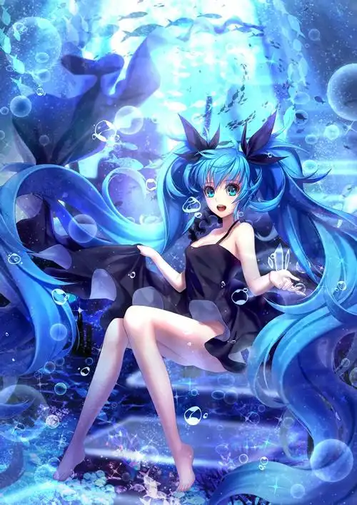 求初音未来深海少女高清大图打包