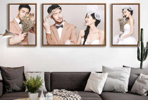 结婚照一般什么时候挂结婚照挂在卧室什么位置好