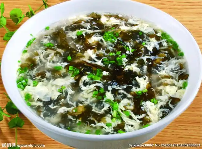 紫菜蛋花汤摄影图__传统美食_餐饮美食_摄影图库_昵图网nipic.com