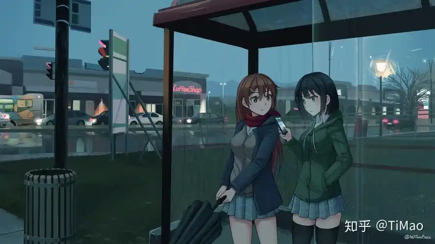 有没有日系动漫街道壁纸