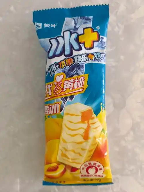 冰加蒙牛雪糕黄桃味的热量和减肥功效