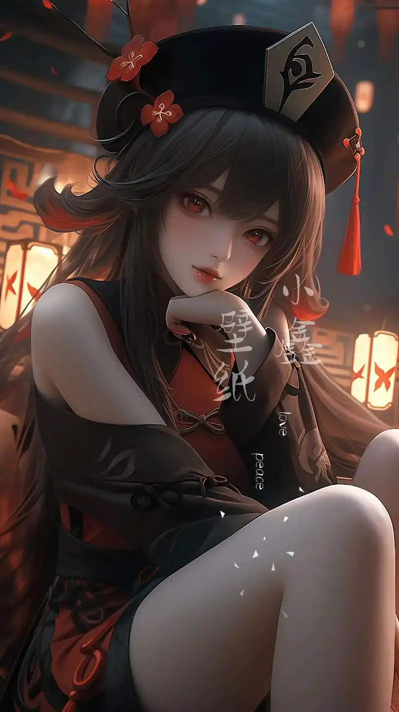 胡桃酱 | 4k.#胡桃 #原神 #高清壁纸 #二次元 - 抖音