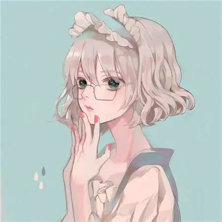 霸气女生头像漫画 冷酷