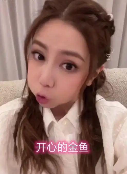 邓紫棋自爆自己是做"up主"出道,发起金鱼嘴挑战太可爱啦